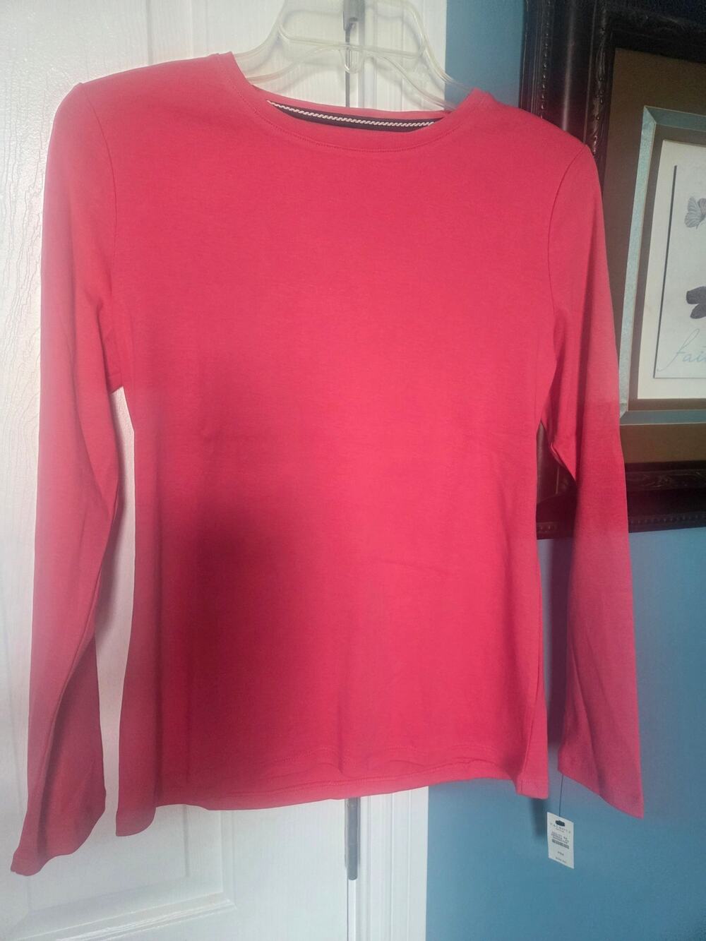 Talbots Pink Long Sleeved Shirt Size MP.